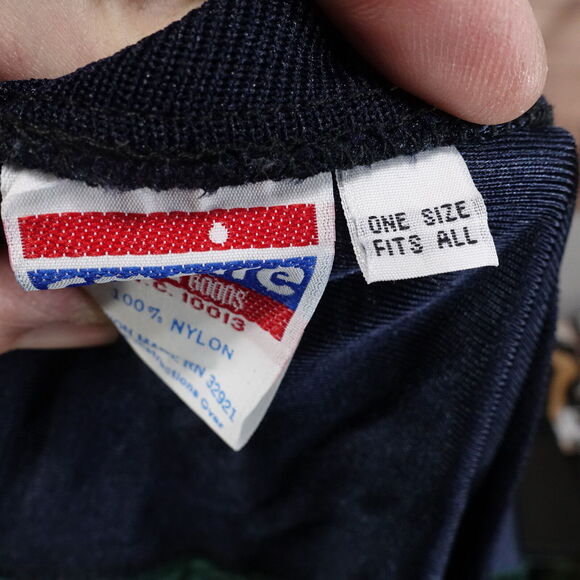 VINTAGE BUD BOWL 2000 00s Y2K BUD LIGHT BUDWEISER FOOTBALL JERSEY ONE SIZE 26X34 - Picture 7 of 8